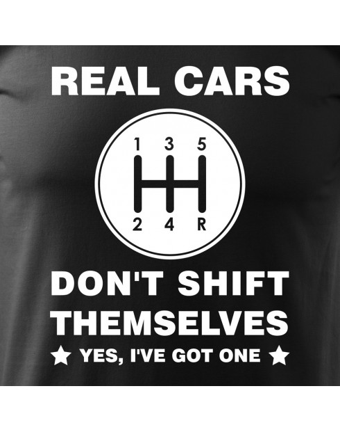 Pánské tričko Real cars