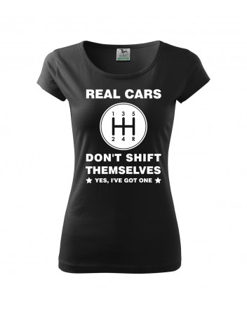 Dámské tričko Real cars
