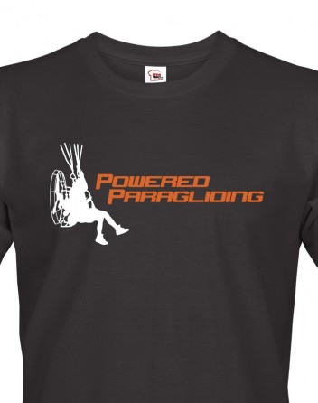 Pánské tričko - Powered paragliding