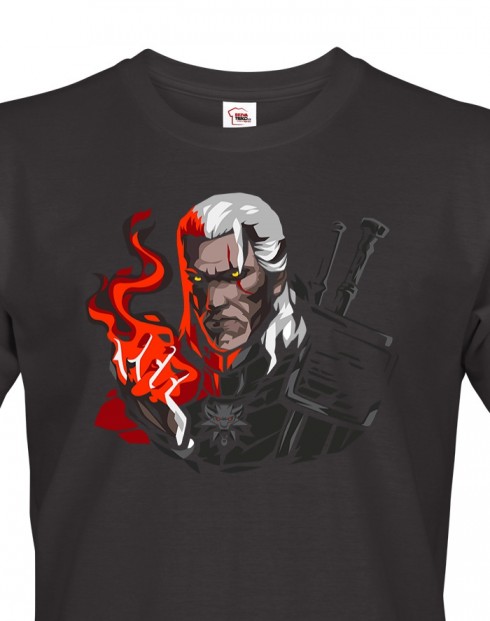 Pánské tričko s motivem Zaklínač