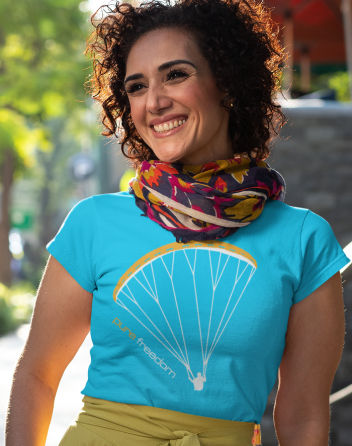 Dámské tričko - Paragliding tričko Pure Freedom