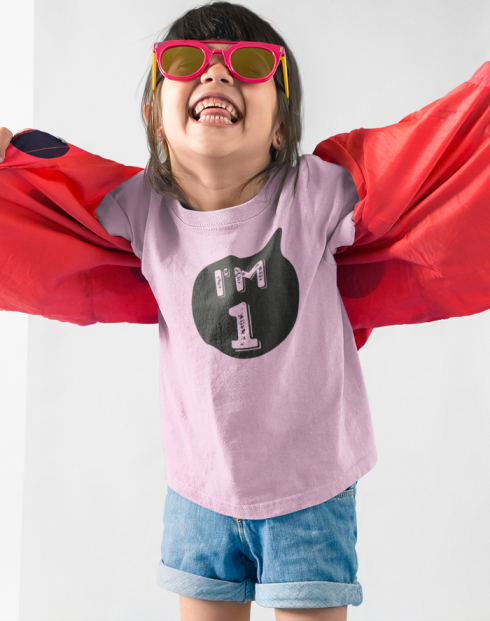 Dětské tričko k narozeninám I´M ONE