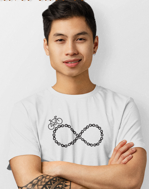 Pánské tričko Cyklistické nekonečno