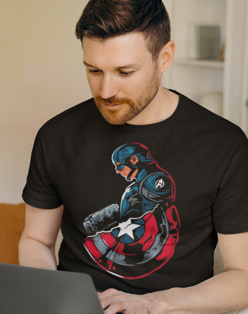 Pánské tričko Kapitán Amerika 2