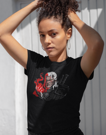 Dámské tričko s motivem Zaklínač