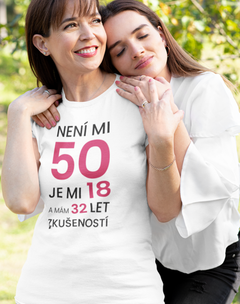 Dámské tričko k narozeninám
