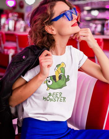 Dámské tričko - Beer monster