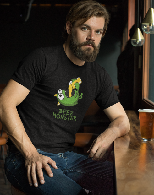 Pánské tričko - Beer monster