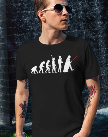 Pánské tričko evoluce Star Wars
