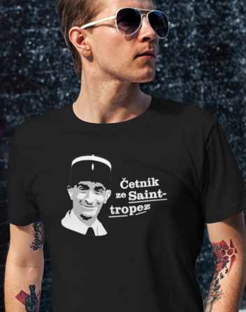 Pánské tričko - Četník ze Saint Tropez