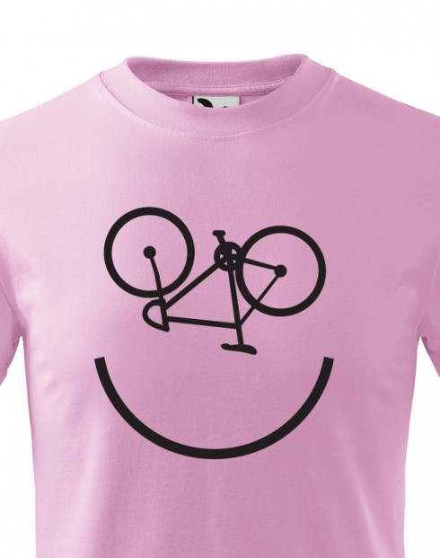 Dětské tričko cyklo úsměv