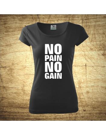 No pain, no gain