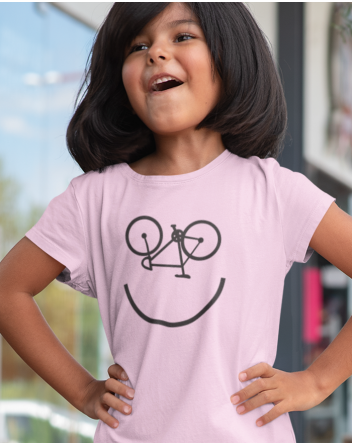 Dětské tričko cyklo úsměv