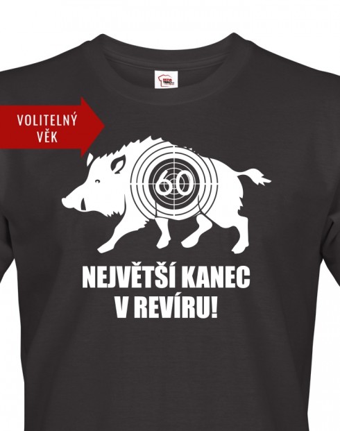Pánské tričko k narozeninám Kanec