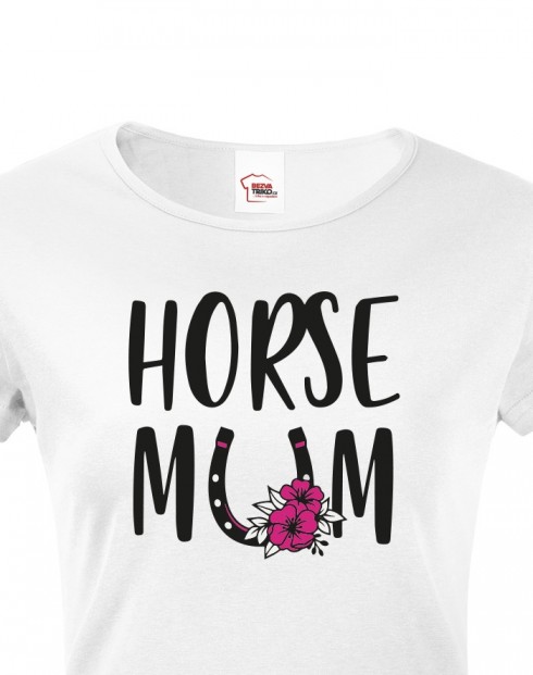 Dámské tričko - Horse mum