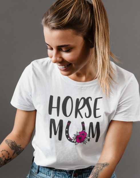 Dámské tričko - Horse mum