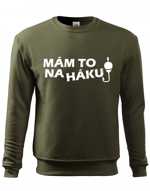 Mikina nejen pro rybáře - Mám to na háku