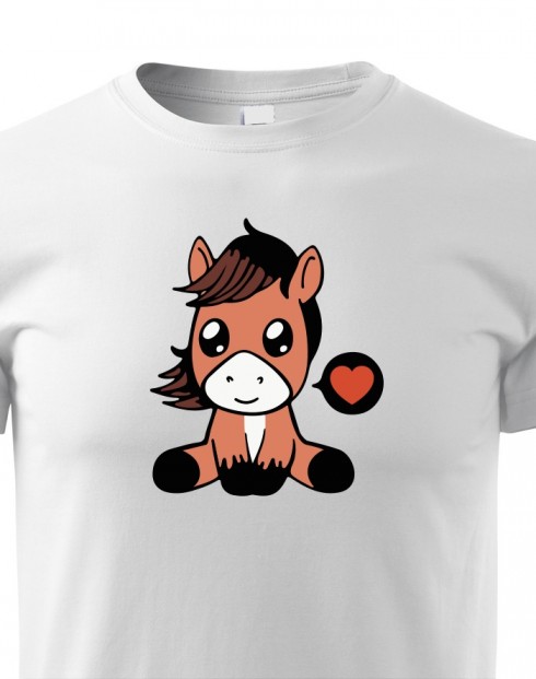 Dětské tričko - Koník