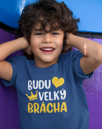 Dětské tričko - Budu velký brácha