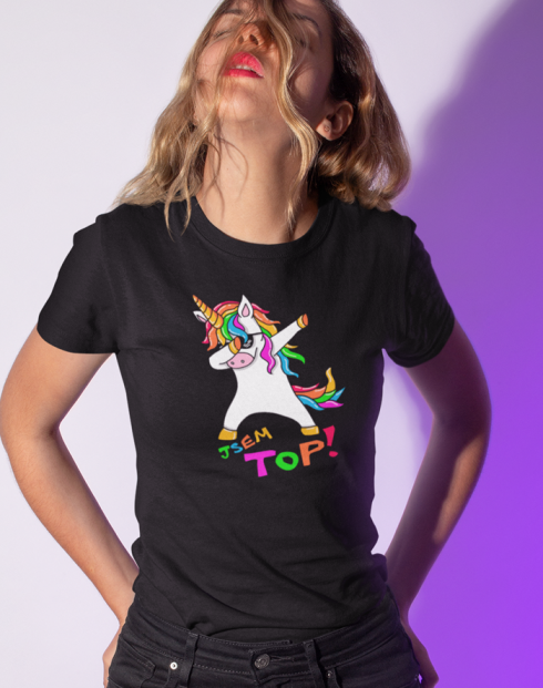 Dámské tričko Jsem top!