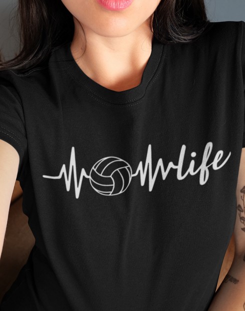 Dámské tričko Volejbal tep2
