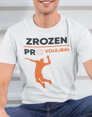 Pánské tričko Zrozen pro Volejbal