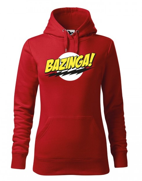 Dámská mikina Bazinga -Teorie velkého třesku