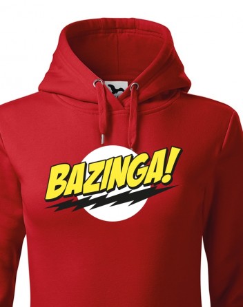 Dámská mikina Bazinga -Teorie velkého třesku