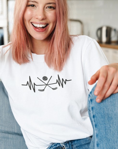 Dámské tričko Florbal tep