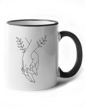 Hrneček - Držící se ruce