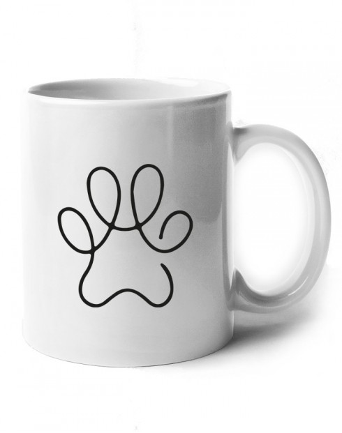 Hrnek pro milovníky psů - Tlapa