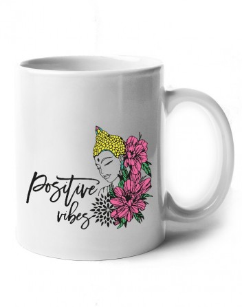 Motivační hrnek - Positive vibes