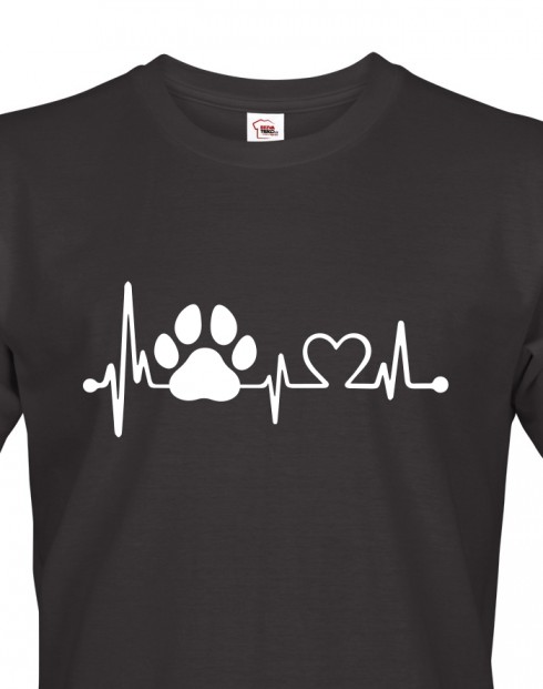 Pánské tričko - Tep pejska