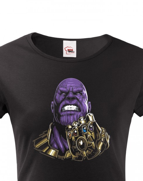 Dámské tričko - Thanos marvel