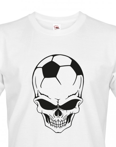 Pánské tričko - Fotbal lebka