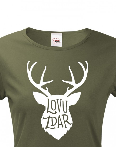 Dámské tričko - Lovu zdar