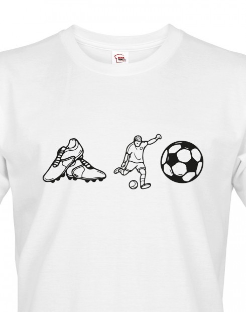 Pánské tričko - Fotbal znaky