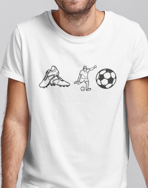 Pánské tričko - Fotbal znaky