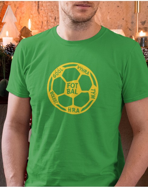 Pánské tričko - Fotbal míč