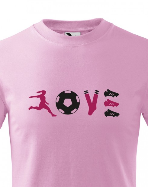 Dětské tričko - Fotbal LOVE