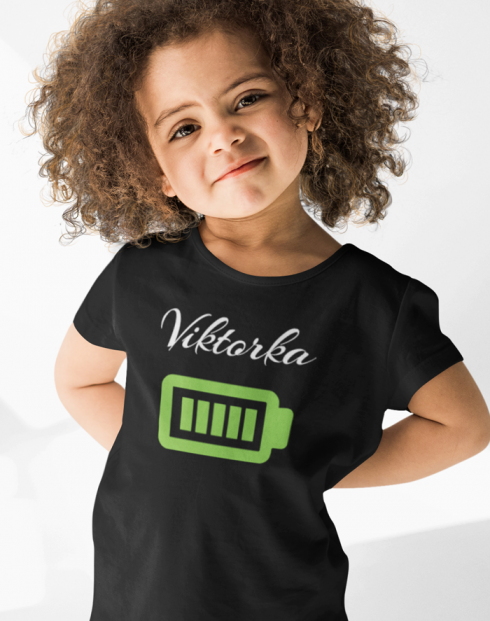 Dětské tričko - Plná baterie