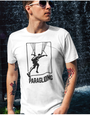 Tričko pro fanoušky paraglidingu
