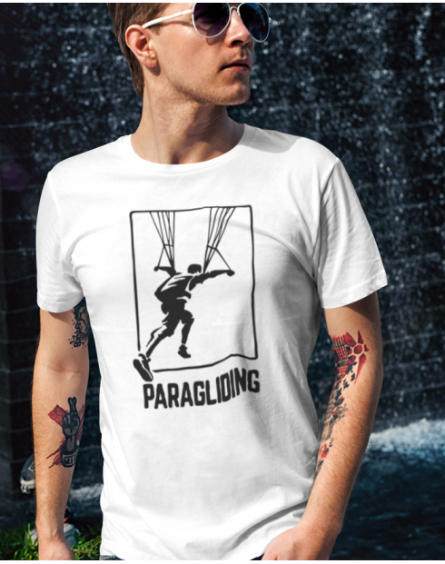 Tričko pro fanoušky paraglidingu