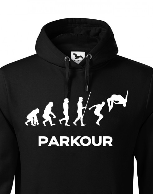 Pánská mikina - Parkour evoluce