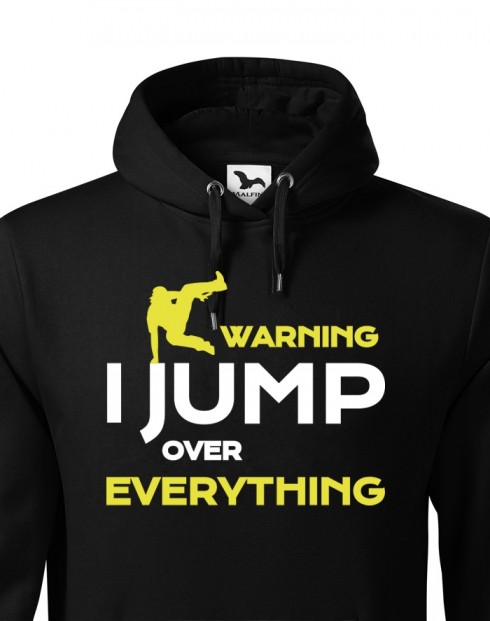 Pánská mikina - Parkour jump