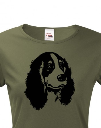 Dámské tričko s motivem Kokršpaněla