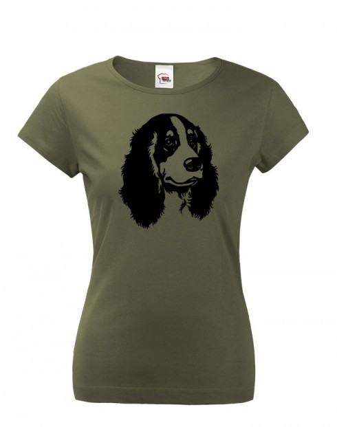 Dámské tričko s motivem Kokršpaněla