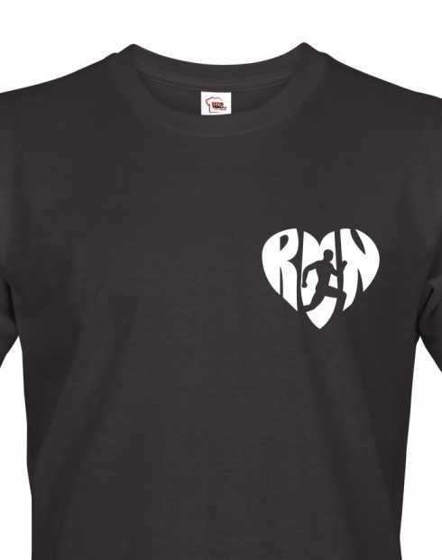 Pánské tričko - Srdce běžce