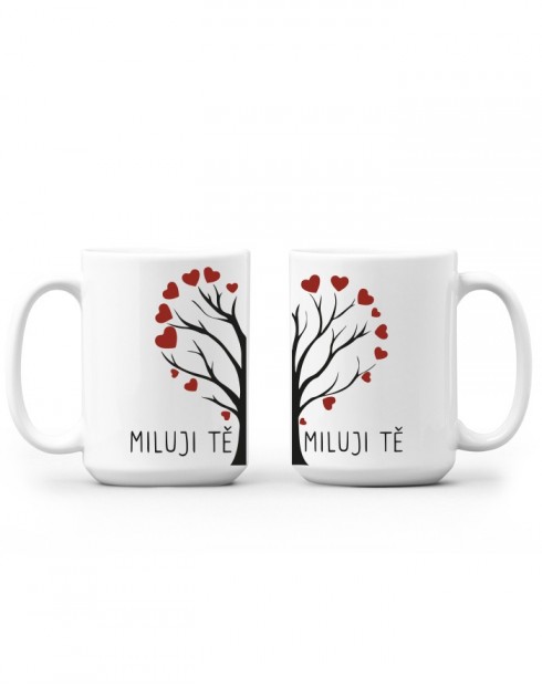 Hrnečky pro zamilované - Miluji tě