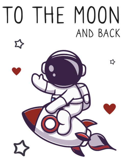 Hrnečky pro zamilované - I love u to the moon and back